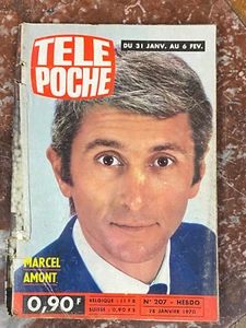 REVUE LIVRE TÉLÉ POCHE 1970 N° 207 MARCEL AMONT - Picture 1 of 1