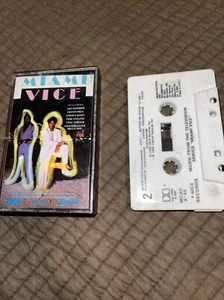 Miami Vice Music From The Television Series Soundtrack Cassette cs1 - Picture 1 of 3