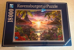 PARADISE SUNSET (2012 Ravensburger) -- 18000 Piece Jigsaw Puzzle -- SEALED - Picture 1 of 3