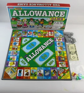 The Allowance Board Game, Ages 5+, 2-4 Players, by Lakeshore Learning NEW Open - Picture 1 of 4
