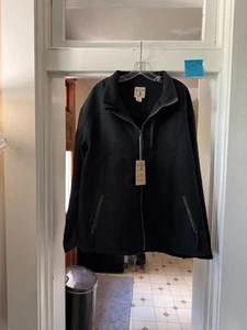 Men's 2XL Black Windbreaker - Picture 1 of 4