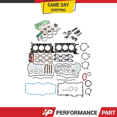 全垫圈套装活塞轴承适合 03-08 马自达 6 V6 3.0L DOHC 24V MZI — 第 1/4 张图片