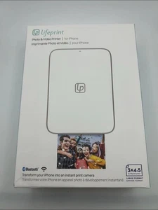 Lifeprint 3x4.5 Portable Photo AND Video Printer for iPhone and Android. - Picture 1 of 8