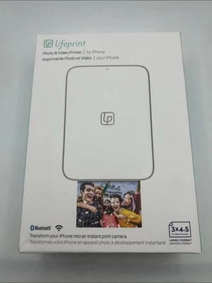 Lifeprint 3x4.5 Portable Photo AND Video Printer for iPhone and Android. - Image 1 of 4