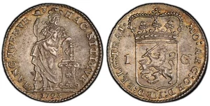 NETH. Utrecht. 1793 AR Gulden. PCGS MS64. KM 102.3; Delm.-1182 - Picture 1 of 1