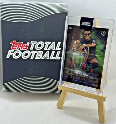 2024-25 Topps Total Football #1333 TOTAL PERFORMERS Desiré Doué Limited / 99 - Image 1 of 4