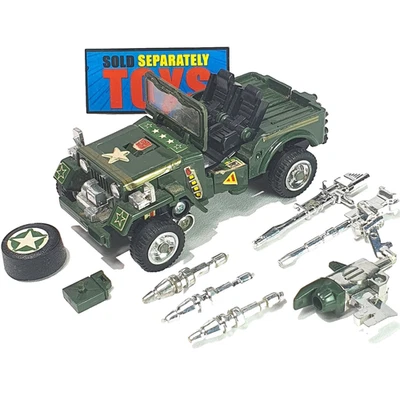 Vtg Takara Prerub Transformers G1 HOUND figure 100% Complete jeep 1980 1982 RARE - Image 1 of 4