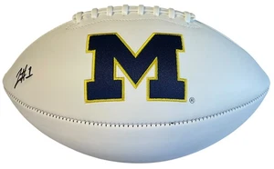 JAISHAWN BARHAM SIGNED MICHIGAN WOLVERINES FOOTBALL BECKETT WITNESS COA - Picture 1 of 3
