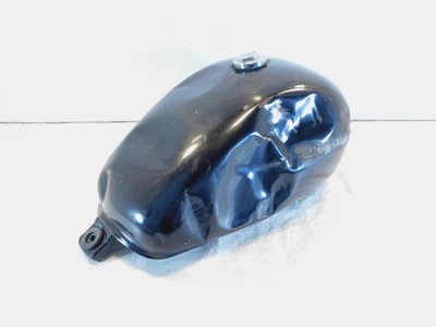 01-07 Honda VT1100 VT1100C Spirit Shadow 1100 Black Fuel Gas Petrol Tank -Dents - Imagem 1 de 4