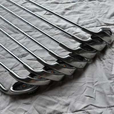 Juego de 2 varillas de hierro de punto naranja Ping Eye 3-PW RH ZZ Lite -2° planas buenas Foto 1 de 4