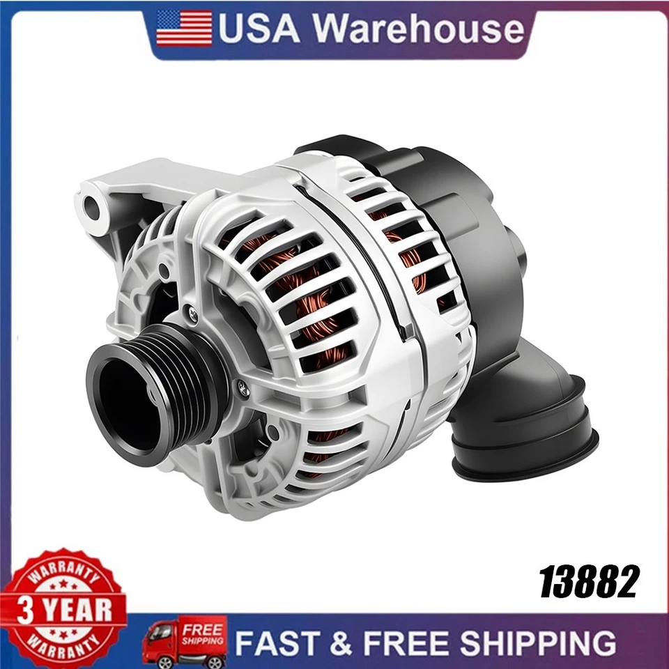 Alternador eléctrico BMW 320 325 328Ci 2000 330i 2001-2005 13882 ABO0234 Foto 1 de 4
