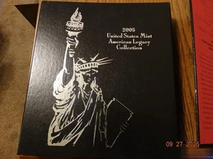 2005 U.S. Mint American Legacy Collection PROOF Coin Set 2 Silver Dollars Nice! - Picture 1 of 5