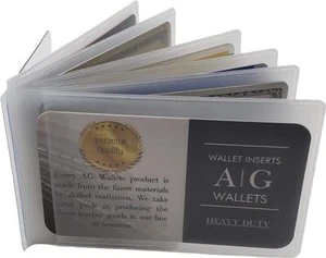 6 Page Bifold wallet insert for cards *2 Pack* - Picture 1 of 5