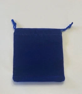 4"X6" ROYAL BLUE DICE BAG NEW - Picture 1 of 1