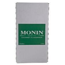 Monin Black Gourmet Flavored Raspberry Syrup Pet (33.8 Ounce, 4 Per Case)