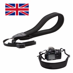 CAMERA STRAP SHOULDER NECK ANTISLIP COMFY FOR DSLR CANON NIKON CAMERA BINOCULAR - Picture 1 of 9