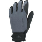Sealskinz Harling Waterproof All Weather Gloves - Grey/Black - S