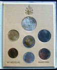 1986 Vatican (Italy) rare official complete set coins UNC John Paul II in Folder