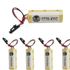 Batería 5 PIEZAS 1770-XYC 3V 1800mAh Para Allen Bradley PLC Cell 1770-XYC/A 1770-XYB - Imagen 1 de 8