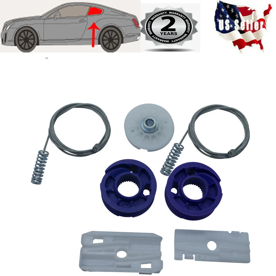 Bentley Continental GT Window Regulator Repair Kit 2003-2010 Rear Left - Image 1 of 4