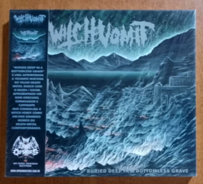 Witch Vomit - Buried Deep in a Bottomless Grave Brazilian Edition US Death Metal - Imagem 1 de 2