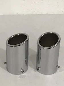 VW Golf,Rabbit,Jetta,Sportswagon, Golf Muffler Exhaust Tips, 1K0.071.910.U, OEM - Picture 1 of 7