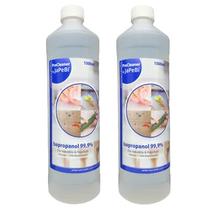 2L Isopropanol 99.9% Isopropyl Alcohol IPA Rubbing Alcohol Degreaser - Picture 1 of 4