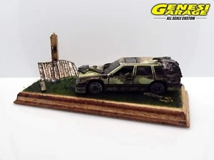 Mini Diorama Barnfind Hot Wheels 1/64 volvo - Foto 1 di 8