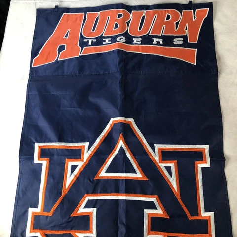Auburn House Banner Flag Tigers 27" x 44" Man Cave Football Fan NCAA Alabama Cover