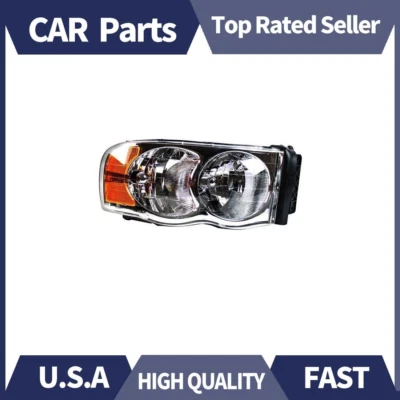 Conjunto de faros delanteros derecho 1 pieza para Dodge Ram 1500 2003 2002 2004 2005 Foto 1 de 3