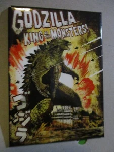 Godzilla King of the Monsters Kühlschrankmagnet Warner Bros Toho Co Hergestellt in den USA 2,5x3,5 - Bild 1 von 8
