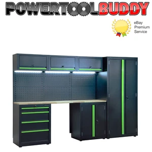 Jefferson JEFMSSCOMBO-01 Modular Storage System C/W LED Lights - Picture 1 of 9