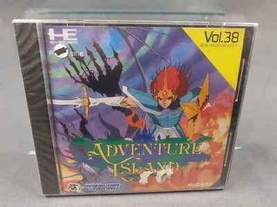 NEC PC ENGINE HuCard ADVENTURE ISLAND Japanese Boxed BRAND NEW / SEALED - Image 1 of 3
