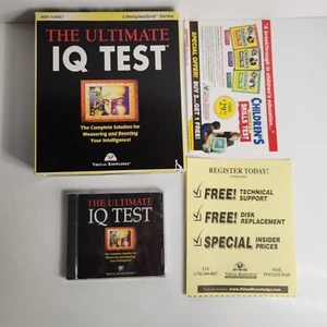 Vintage 1997 THE ULTIMATE IQ TEST CD-ROM - Picture 1 of 11