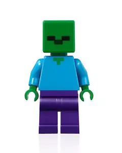 Lego Minecraft Minifigure Zombie Minifig Toys - Picture 1 of 3