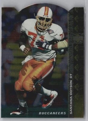 1994 SP Die Cuts Tampa Bay Buccaneers Football Card #172 Santana Dotson - Image 1 of 2