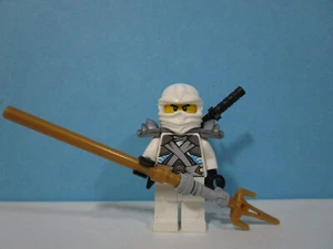 Lego ® Minifigura Ninjago Zane - Titanio njo185 de 891507 100% Original - Imagen 1 de 1