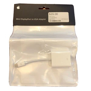 2008 : Apple Brand - Mini DisplayPort to VGA Adapter - MB572Z/A *NEW* - Picture 1 of 3