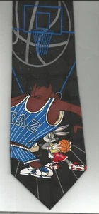 Men's Tie New Orleans Jazz Basketball w/Disney Theme 100% Silk Hand Made - Picture 1 of 2