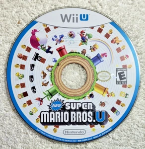New Super Mario Bros. U Nintendo Wii U Game Disc Only - Tested! - Picture 1 of 2
