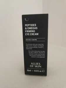 Allies of Skin Peptides & Omegas Firming Eye Cream 15ml Brand New in Box - Picture 1 of 2