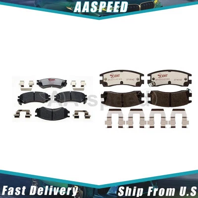 Front Rear Brake Pads For Saturn SW2 1999 Raybestos Brakes - Image 1 of 4