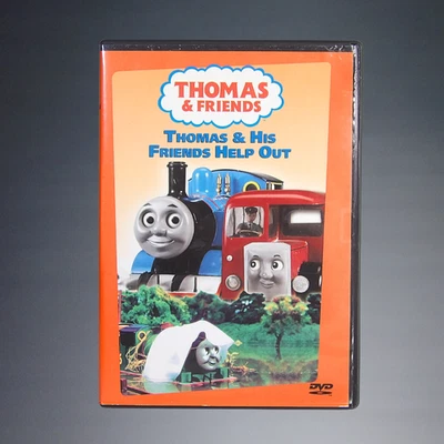 VINTAGE HIT THOMAS & FRIENDS THOMAS & HIS FRIENDS HELP OUT DVD VIDEO DV12400 - Image 1 of 3