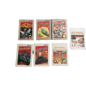 Vintage gemischtes Set 7 Atari Handbücher Sammlerstück - Bild 1 von 8