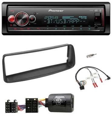 Pioneer Bluetooth USB Lenkrad DAB Autoradio für Peugeot 206 CC 2003-2008 - Bild 1 von 4