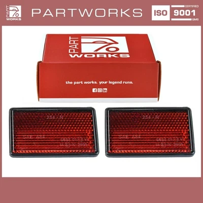 2x Parachoques trasero para PORSCHE 911 turbo 930 reflector homologado E Foto 1 de 4