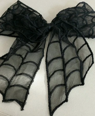 HALLOWEEN LARGE HAIR BOW - Image 1 of 4