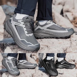 Men's Spring And Summer Fashion Mesh Lace Up Inside Increase 5cm Sneakers - Picture 1 of 30