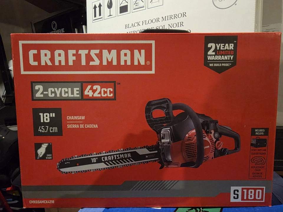 Motosierra de gas Craftsman cmxgsamcx4218 18 pulgadas Foto 1 de 1