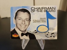 FRANK SINATRA 2001 Topps American Pie #PAPM1 Jacket Relic Card!